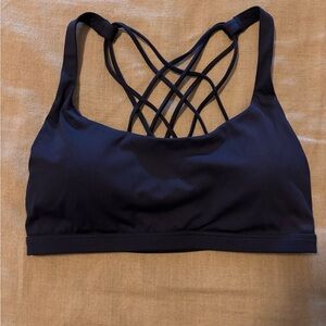 CRZ YOGA Naked Feel Strappy Sports Bra